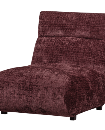 Woood Observe Lænestol Aubergine Chenille Polyester Stof