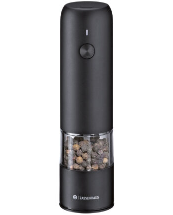 Zassenhaus Köln Elektrisk Pepparkvarn 14 Cm  Svart
