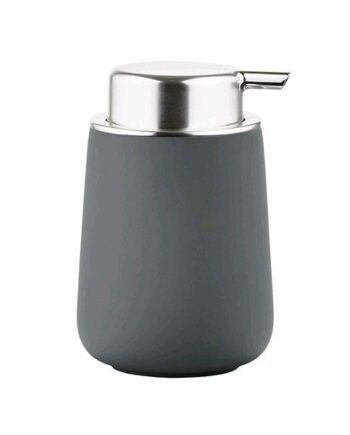 Zone Denmark Nova Sæbedispenser Dia      11   Cm   25 Liter Grey  : Erling Christensen Møbler