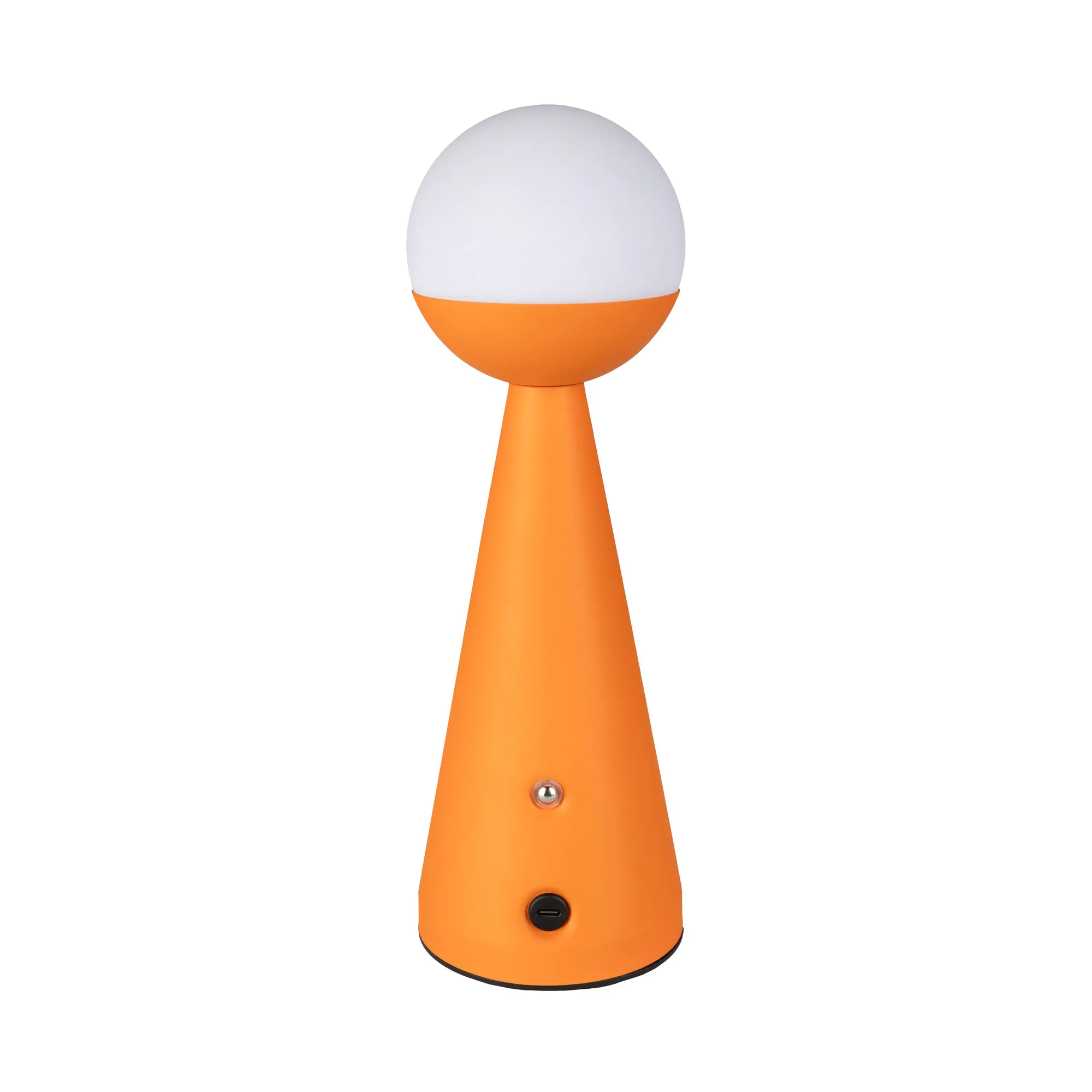 Zuiver Bello Bordlampe  Dæmpbar Og Genopladelig Orange Stål