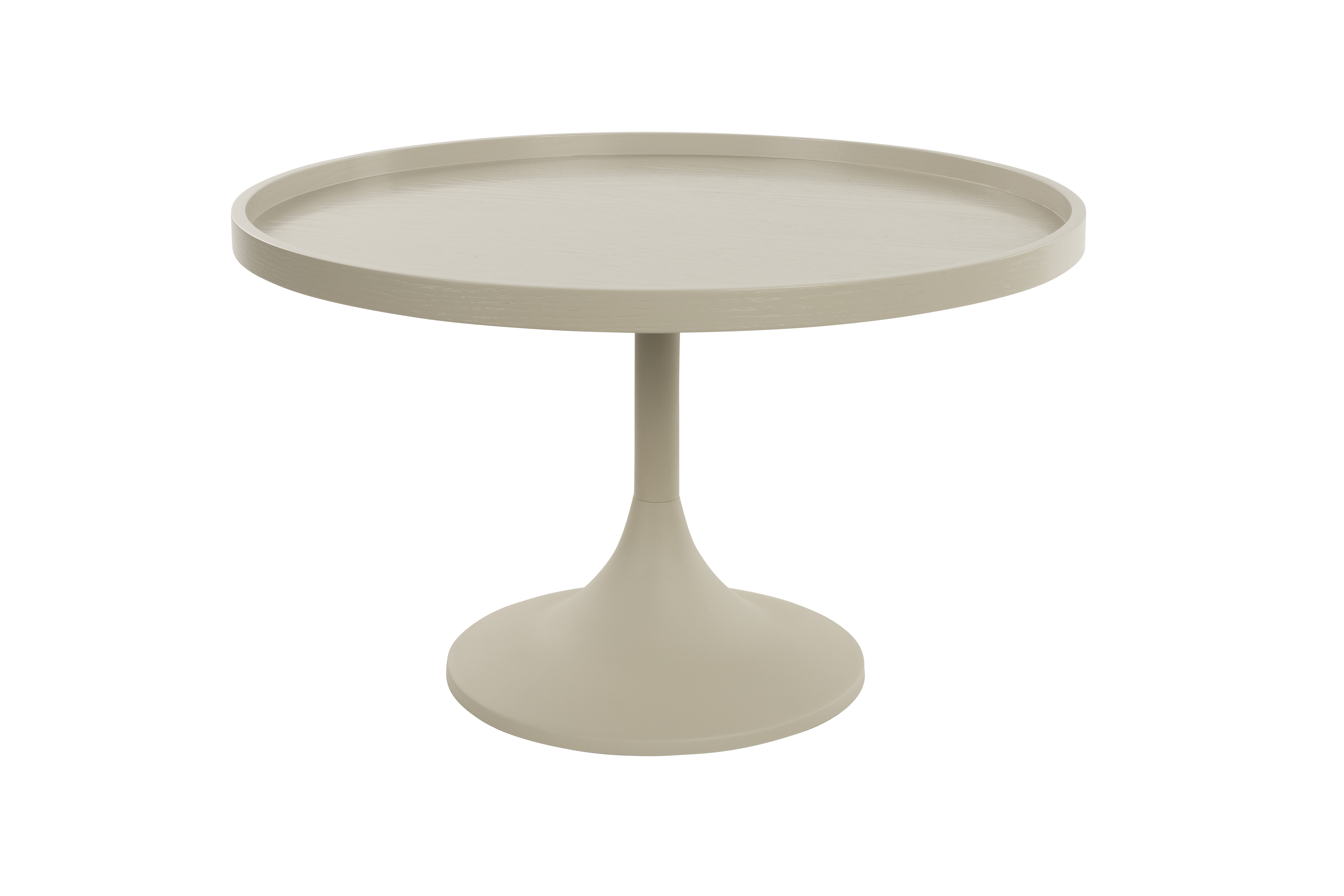 Zuiver Jason Sofabord  Rund Beige Mdf Og Stål  ø69