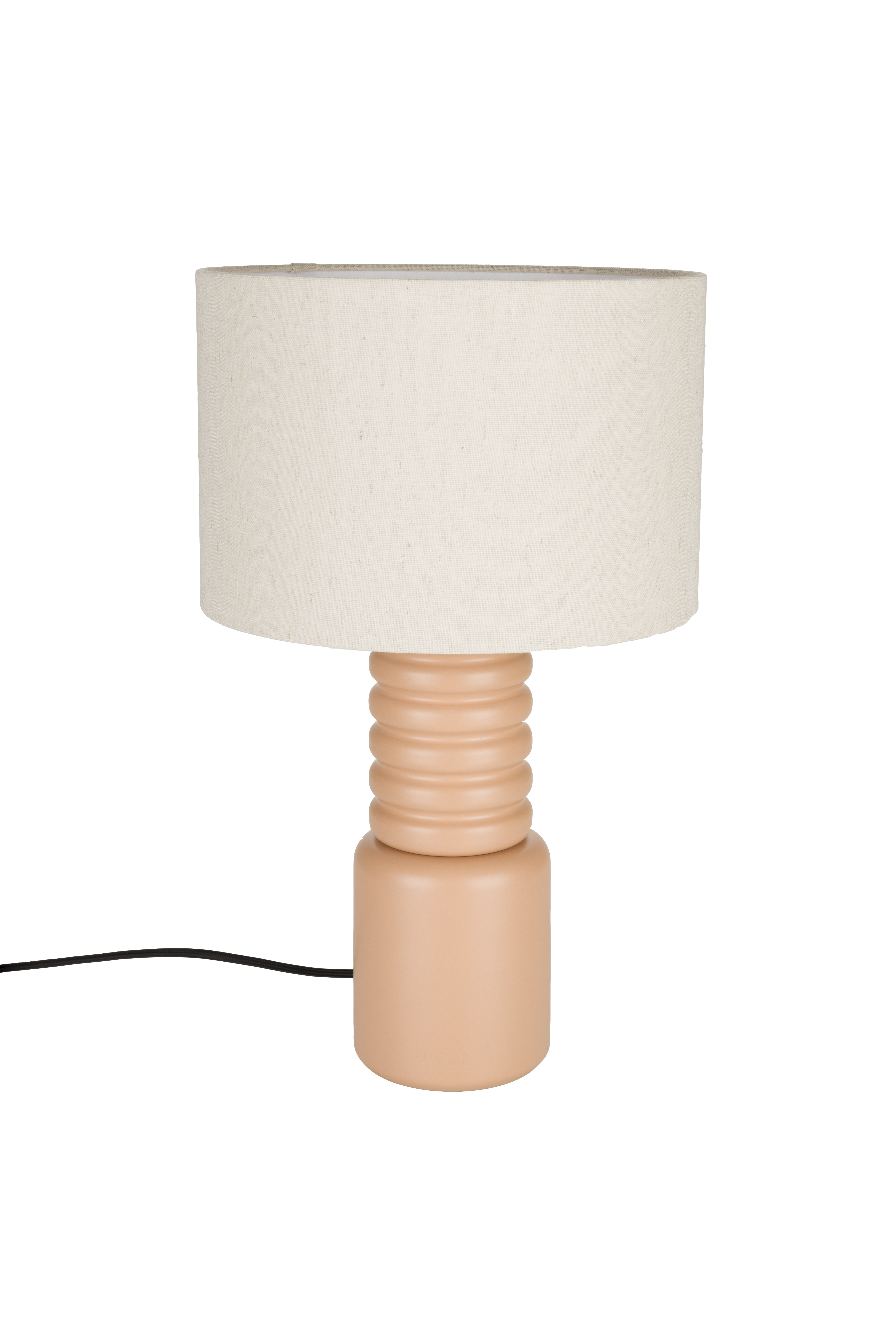 Zuiver Six Bordlampe Linned Og Fersken Jern