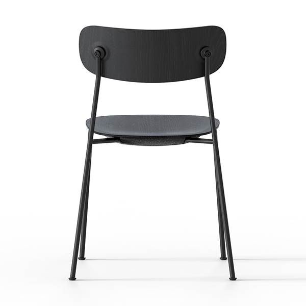 Andersen Furniture Scope Spisebordsstol Sort   Sort   Sort Mat Lak  : Erling Christensen Møbler