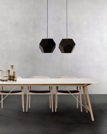 Andersen Furniture T7 Spisebord 95   170 Cm  Hvid Laminat Sæbebehandlet Eg  : Erling Christensen Møbler
