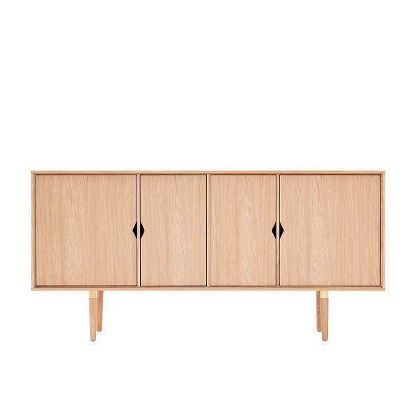 Andersen Furniture Unique Sideboard Eg Med Hvidpig  Mat Lak Korpus  : Erling Christensen Møbler