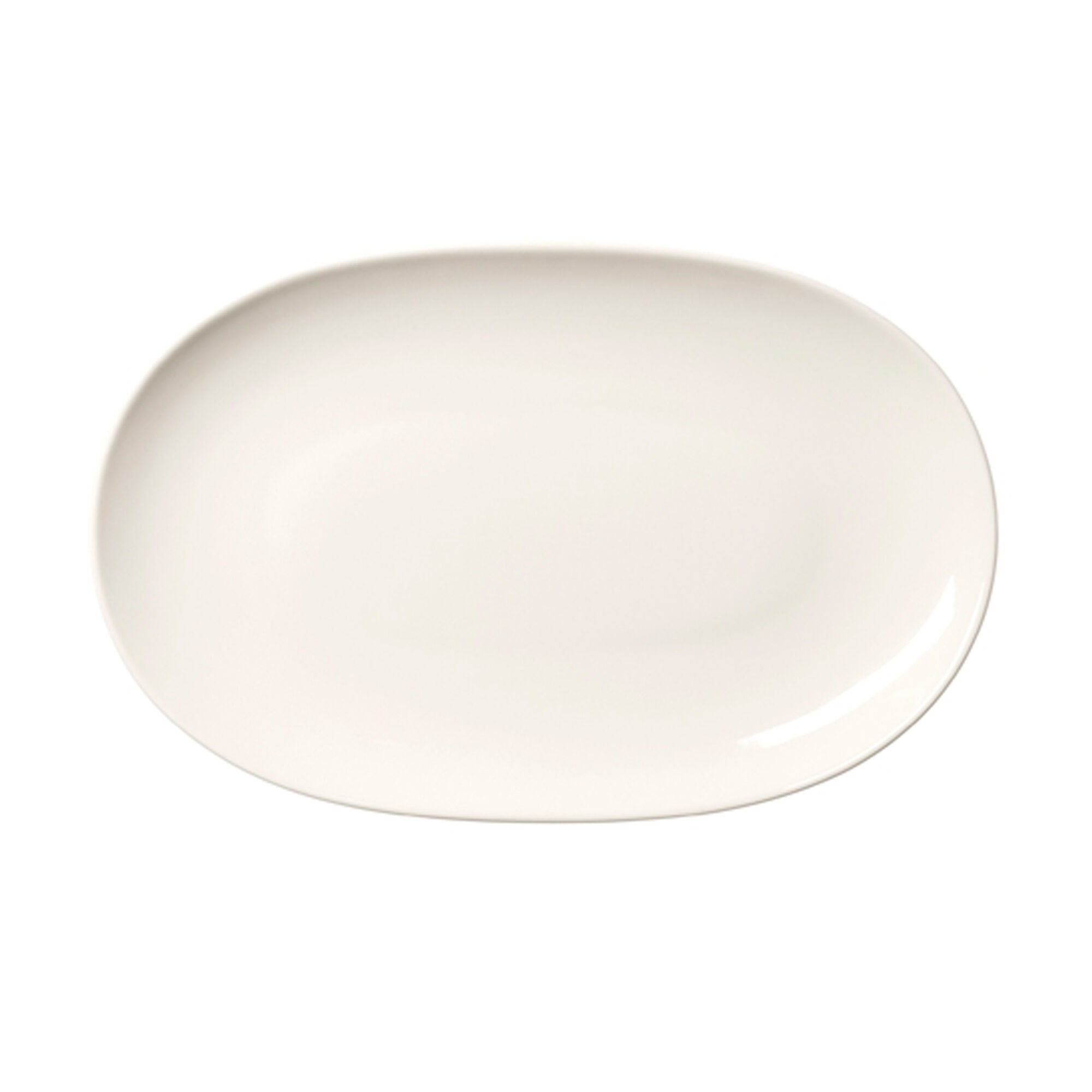 Arabia 24h Oval Tallerken Serveringsfad 18    28 Cm  Hvid