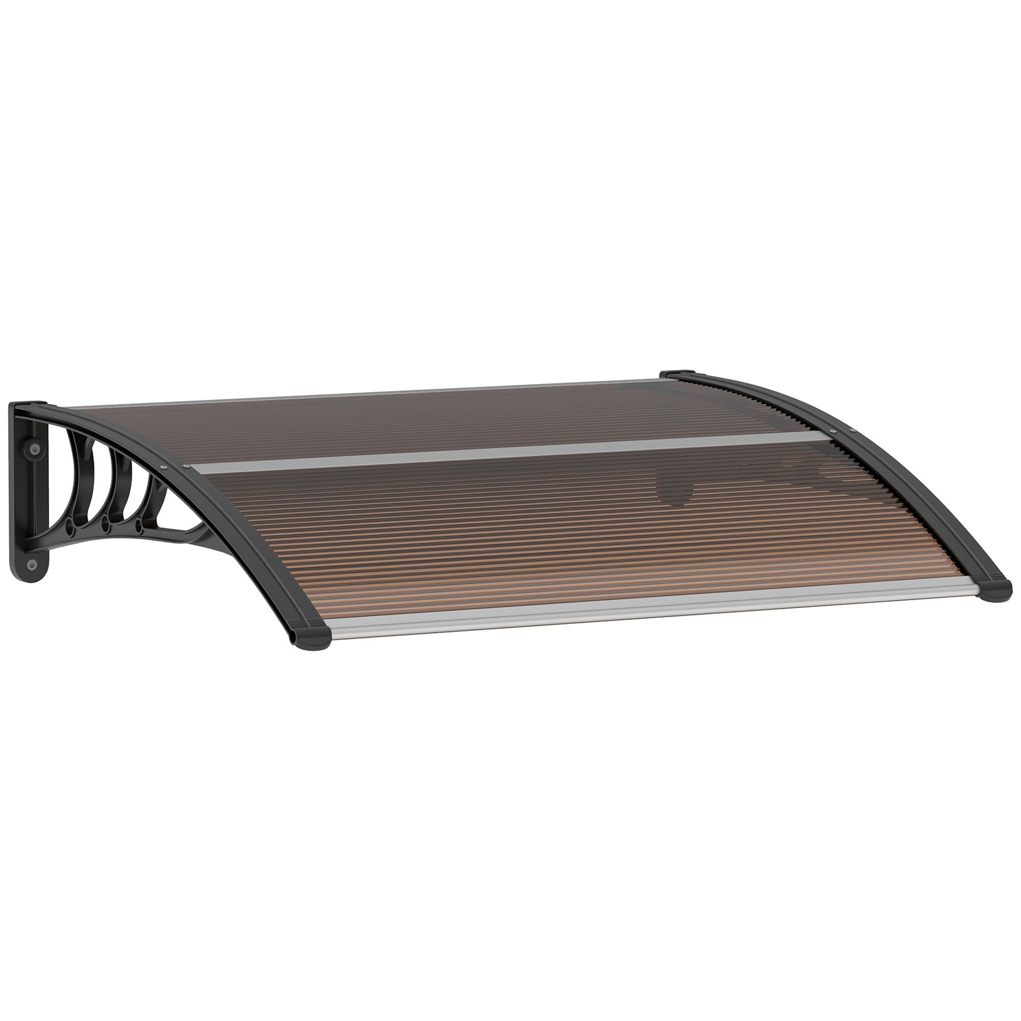 Baldakin Til Hoveddør 120   75 Cm  Nedfældet Baldakin  Tagdækning   Polycarbonat