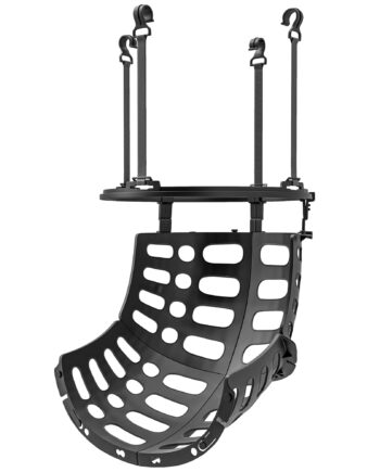 Basketball-rebounder  Højdejusterbar  360â  Drejelig  Plastik  35 6l   35 6b   75 5h Cm  Sort