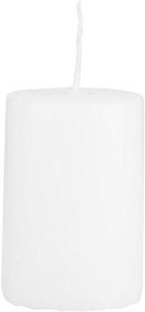 Bloklys House Doctor Classic Candles Collection Stearinlys Hvid Paraffin ø4ã   Cm 10 Timers Brændetid