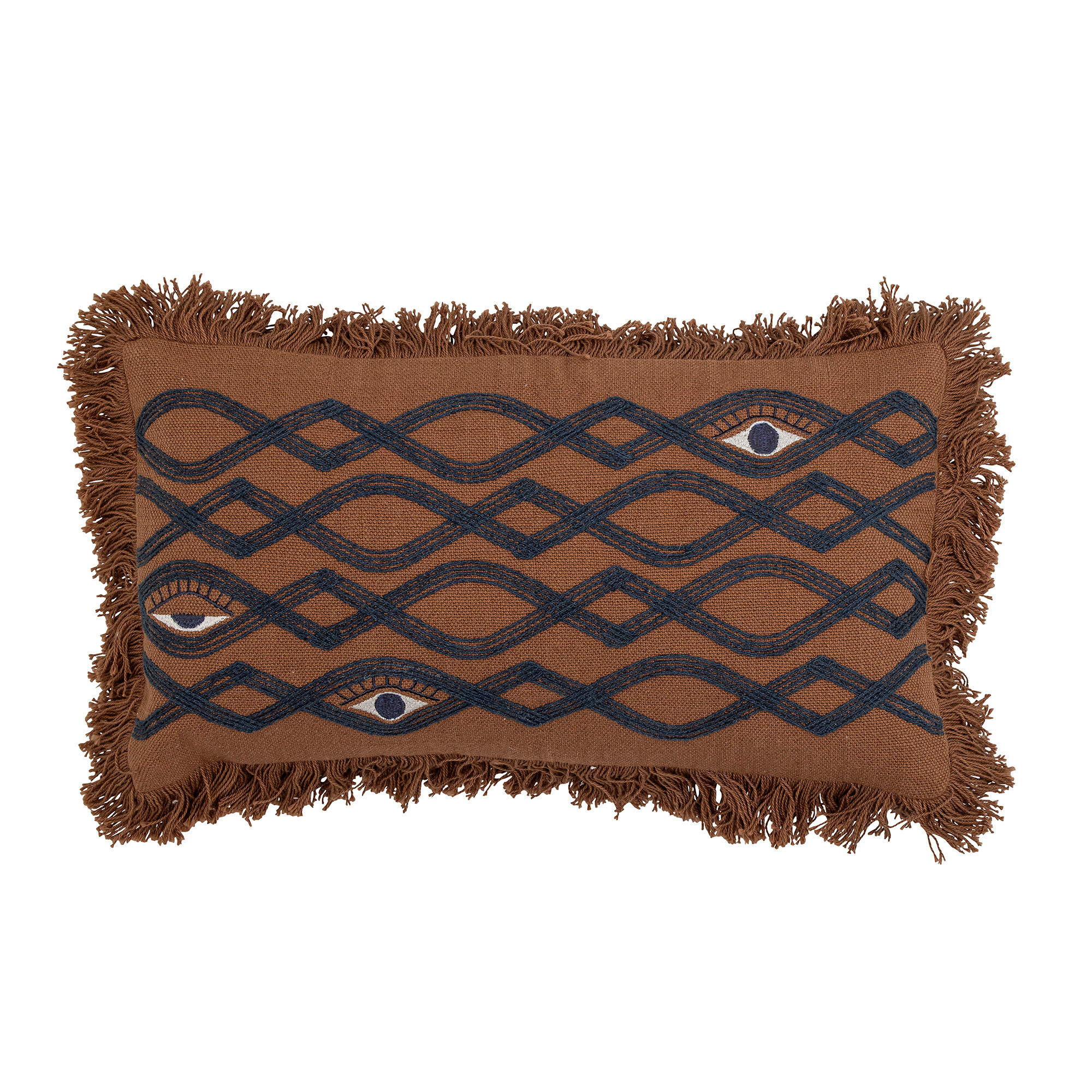 Bloomingville Galia Pude  Brun  Bomuld  : 25cm   : 50cm
