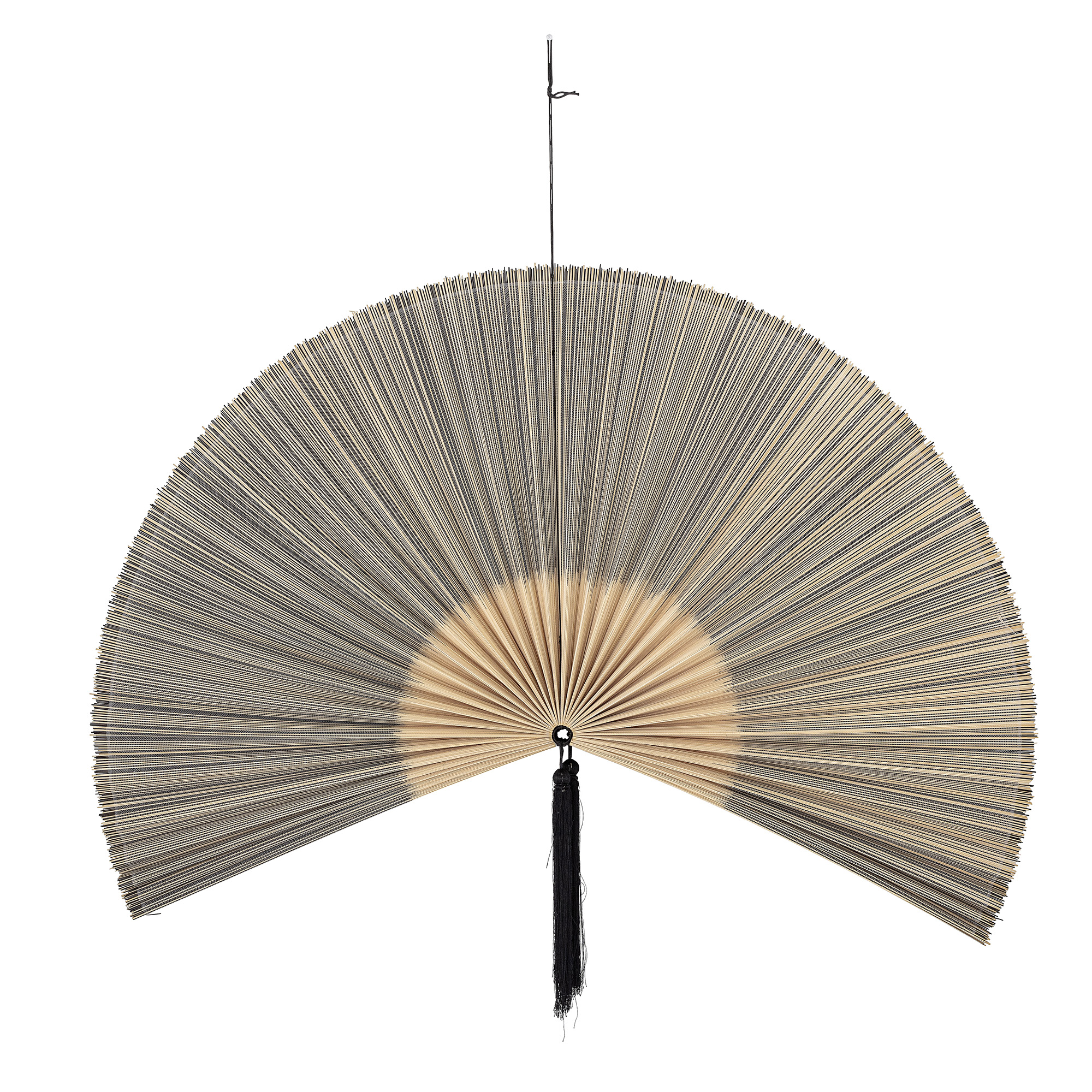 Bloomingville Jaime Væg Dekoration  Sort  Bambus  L145xh72 Cm
