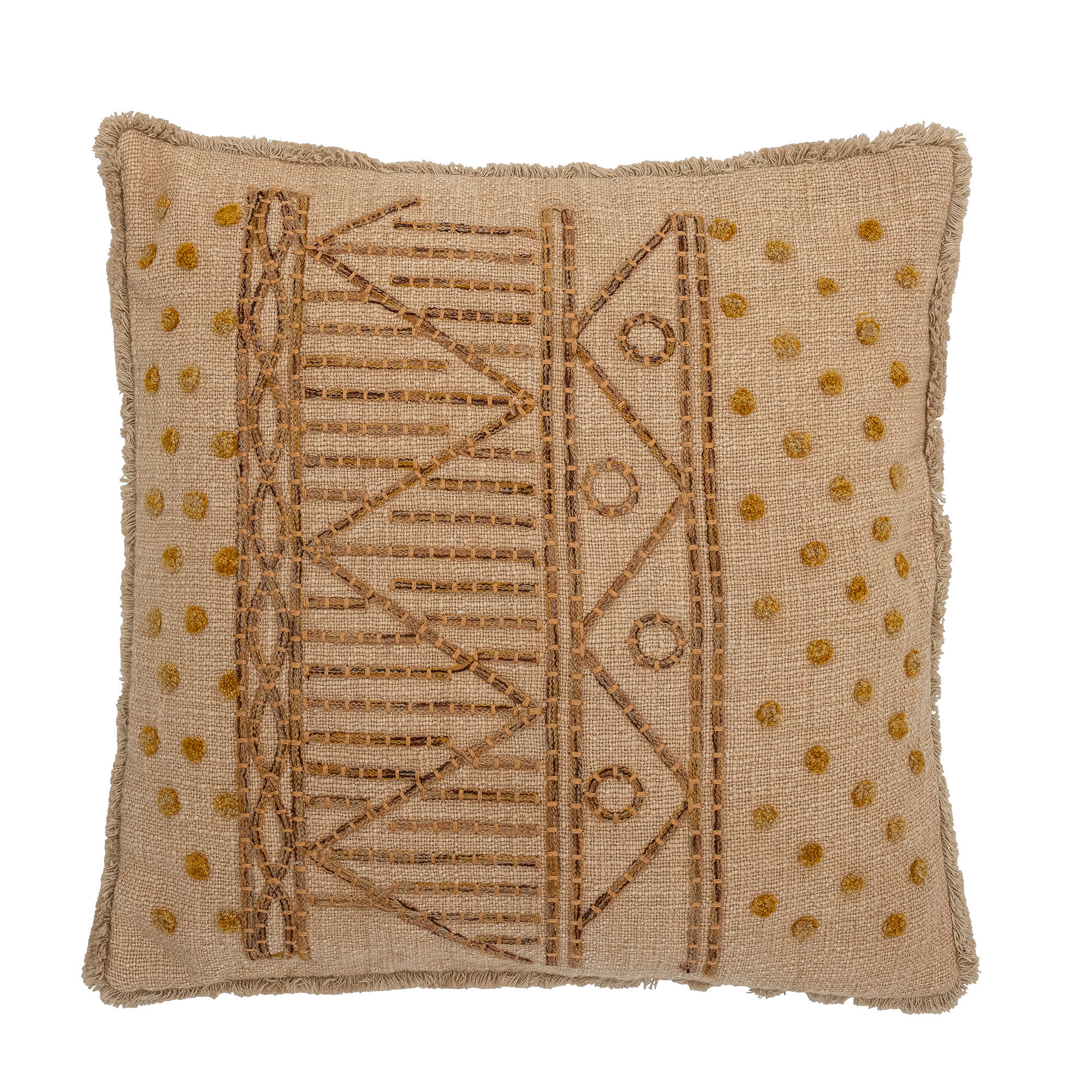 Bloomingville Taranto Pude  Natur  Bomuld  : 45cm   : 45cm