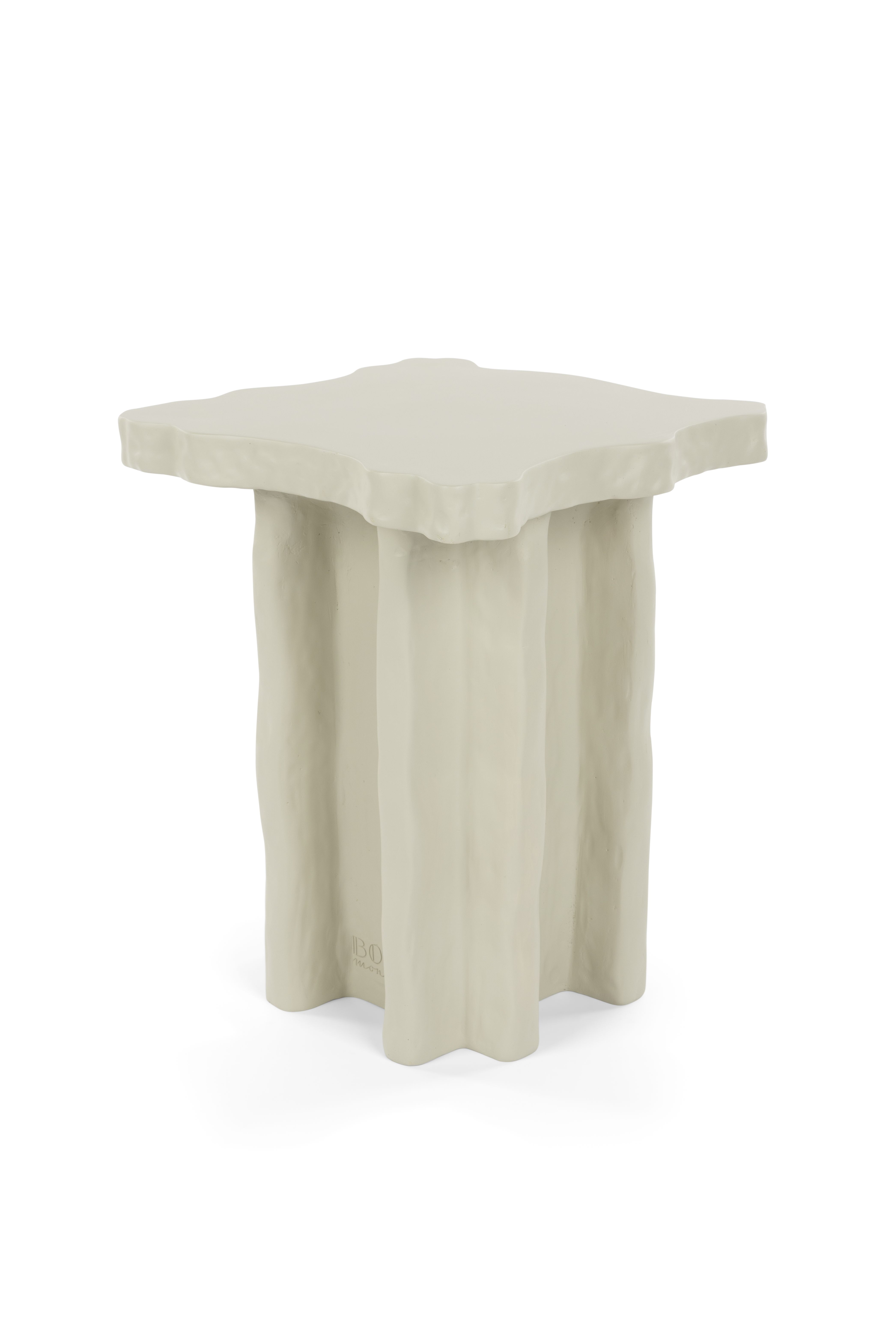 Bold Monkey Born To Be Alive Sidebord  Kvadratisk Beige Polyresin  41x41