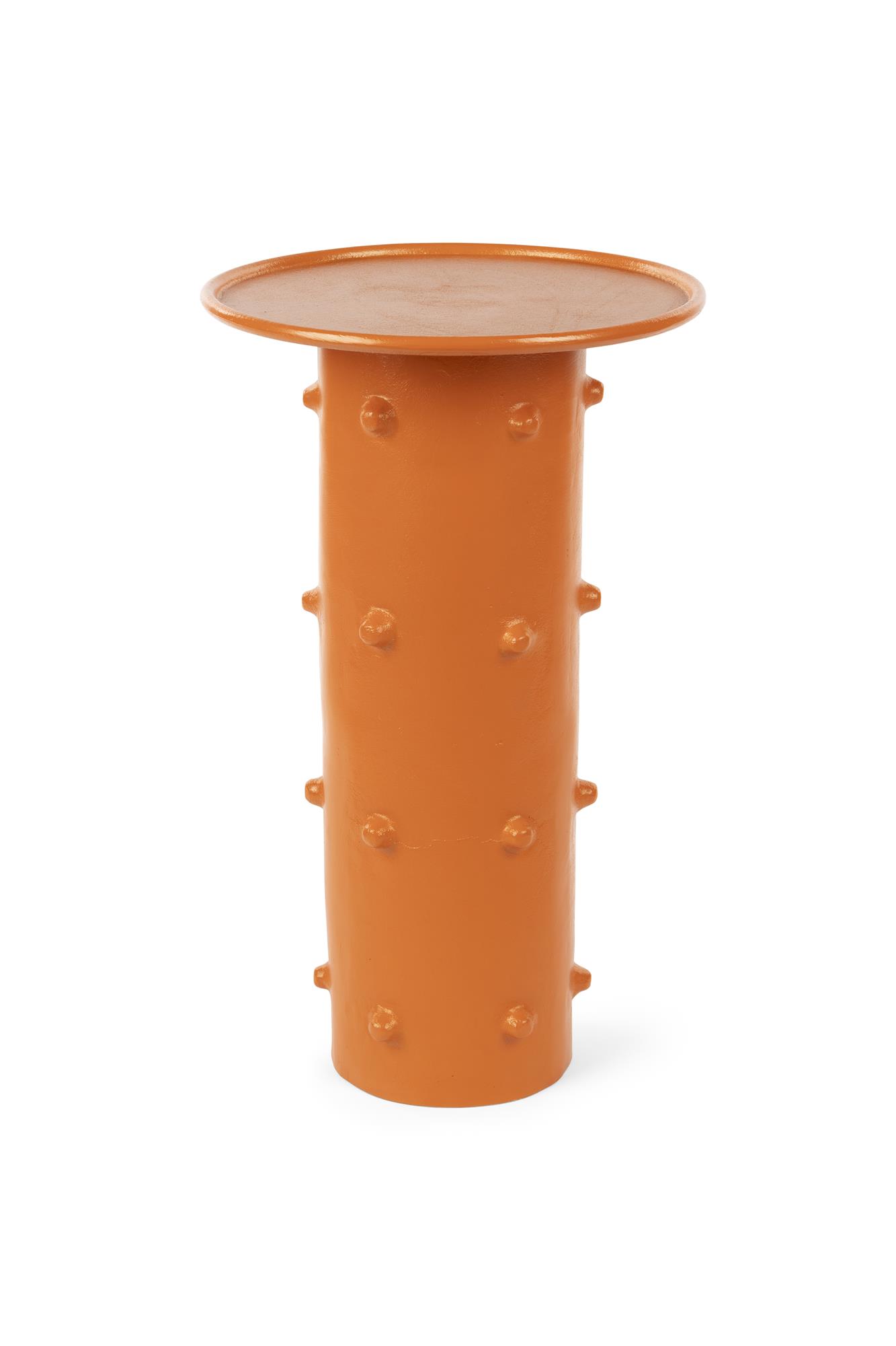 Bold Monkey Pinch Me Sidebord  Rund Orange Aluminium  ø33