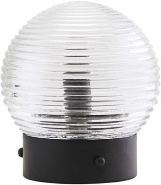 Bordlampe House Doctor Daia   Grå Glas Og Metal   Moderne Stemningsbelysning