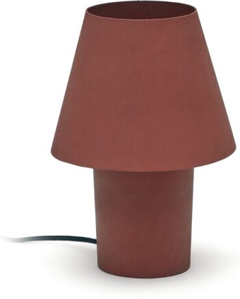 Bordlampe Kave Home Canapost Terrakotta Jern H30 Cm Rustik Kolonial