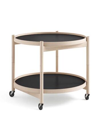 Brdr  Krüger Bølling Bakkebord 60 Cm  Bøg Ubehandlet  Bakke  : Base   Bakke  : Base  : Erling Christensen Møbler