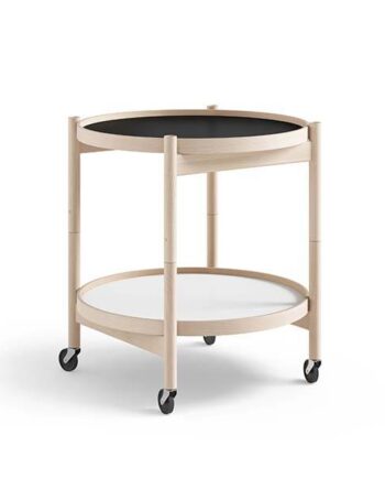 Brdr  Krüger Bølling Bakkebord 50 Cm  Bøg Ubehandlet Bakke  : Base   Bakke  : Earth  : Erling Christensen Møbler