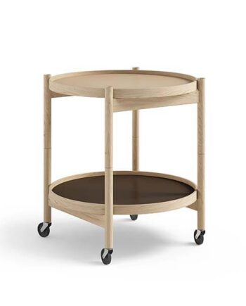 Brdr  Krüger Bølling Bakkebord 50 Cm  Eg Ubehandlet  Bakke  : Earth   Bakke  : Base  : Erling Christensen Møbler