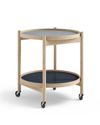 Brdr  Krüger Bølling Bakkebord 50 Cm  Eg Ubehandlet  Bakke  : Water   Bakke  : Base  : Erling Christensen Møbler