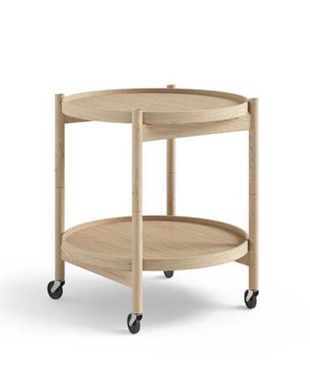 Brdr  Krüger Bølling Bakkebord 50 Cm  Eg Ubehandlet  : Erling Christensen Møbler