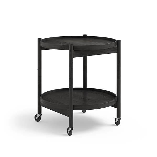 Brdr Krüger Bølling Bakkebord 50 Cm Sortlakeret Eg : Erling Christensen Møbler