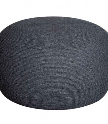 Cane-line Circle Fodskammel  Stor  Dark Grey
