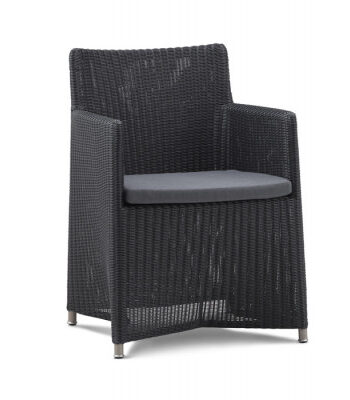 Cane-line Diamond Stol   Hynde Graphite Grey