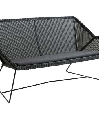 Cane-line Hynde Til Breeze  -pers  Sofa Black Natté