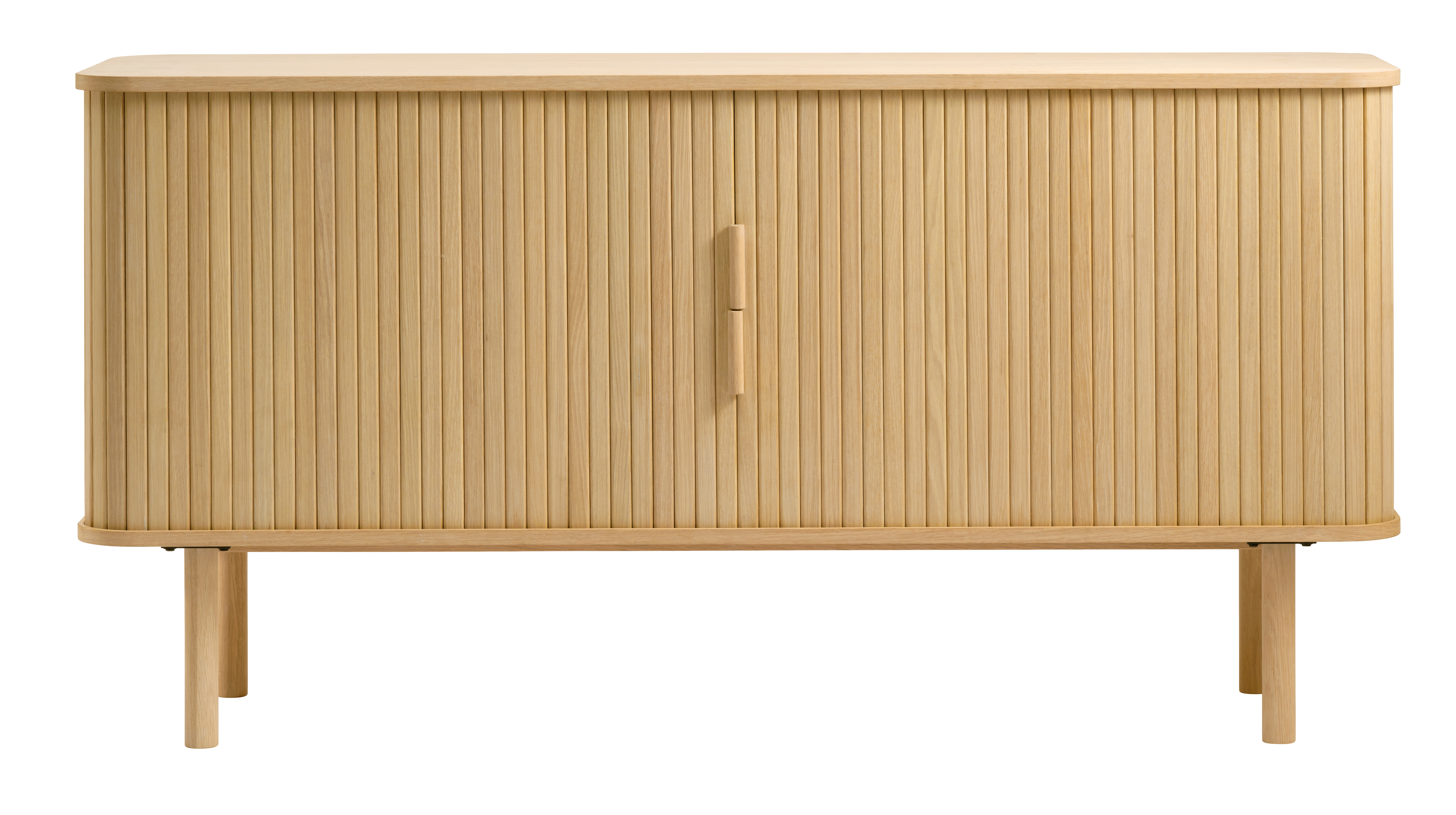 Cavo Skænk       Skydelåger Og   Hylder Natur Egetræ  160x45