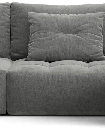 Chaiselongsofa Micadoni Bloom Højrevendt Mørkegrå Wind Stof Hjørnesofa 327ã 152 Cm