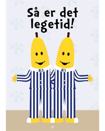 Citatplakat  Quot Så Er Det Legetid Quot  Plakat 30x42 Cm  : Erling Christensen Møbler