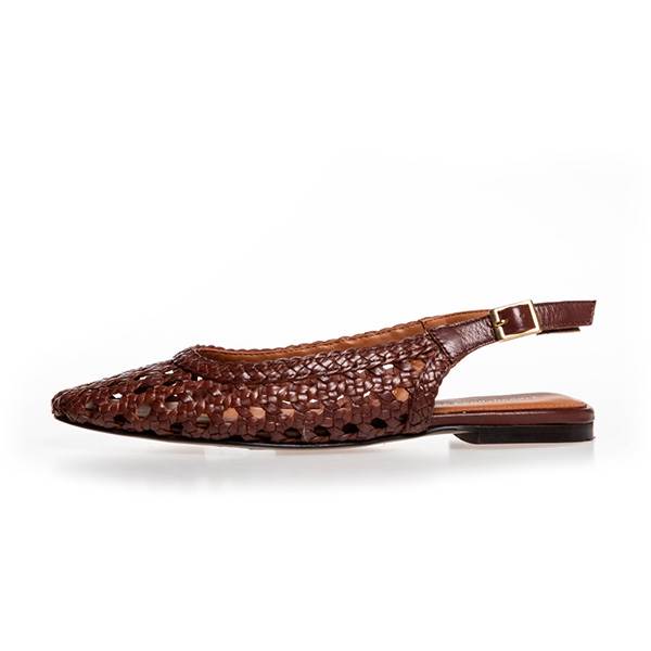 Copenhagen Shoes As The Sea Ballerina Brown : Erling Christensen Møbler