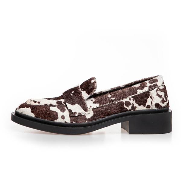 Copenhagen Shoes Celina Lofaer White Brown : Erling Christensen Møbler