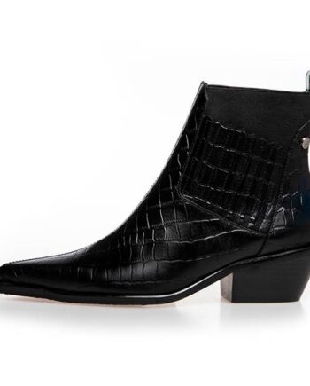 Copenhagen Shoes  The Walking Boot  Leather Black  : Erling Christensen Møbler