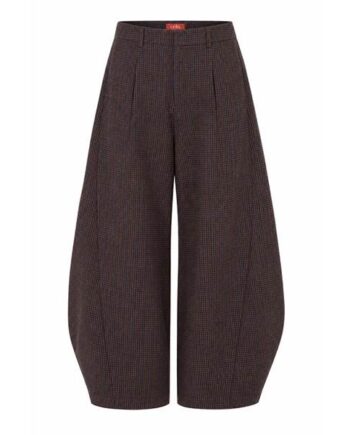 Crä   Cras Barrelcras Pants Brown Checks : Erling Christensen Møbler  : Erling Christensen Møbler