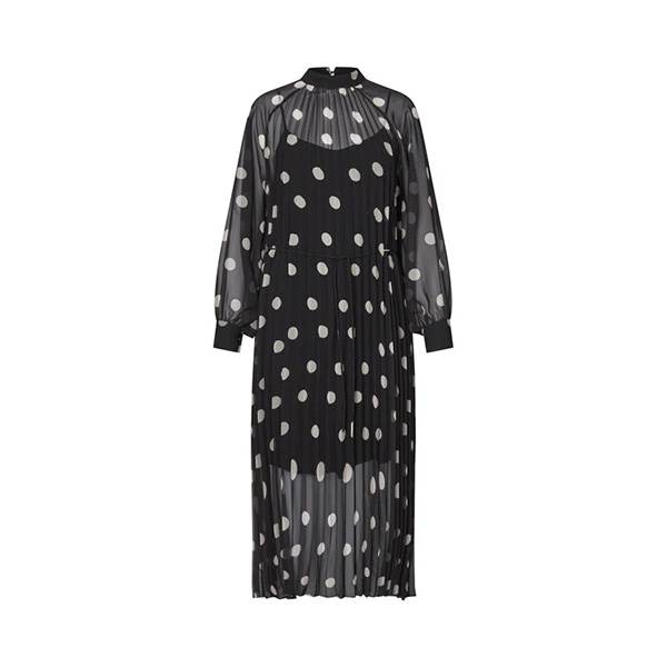 Crä   Cras Rachelcras Dress Black White Dot : Erling Christensen Møbler  : Erling Christensen Møbler