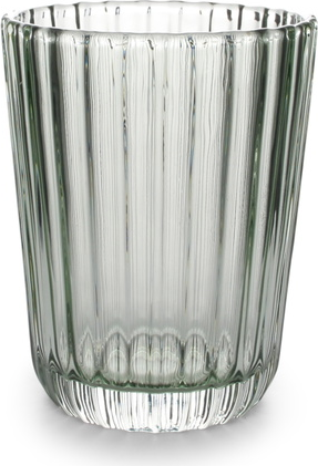 Drikkeglas Sæt Salt   Pepper Blossom  -pak Grøn 26 Cl Struktureret Glas