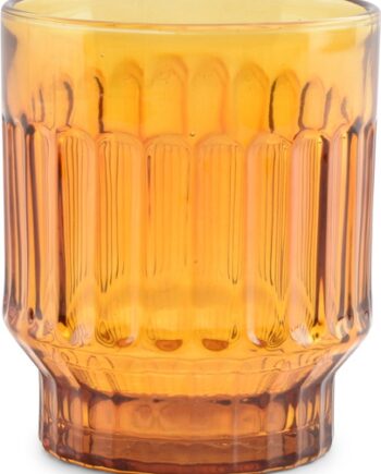 Drikkeglas Salt   Pepper Tone  -pak 30 Cl Brun Gennemfarvet Struktureret Glas