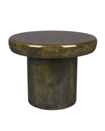 Dutchbone Mush   Sidebord  Rund Grøn Mangotræ  ø45
