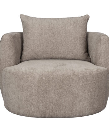 Dutchbone Rocca Loungestol Cappuccino Stof