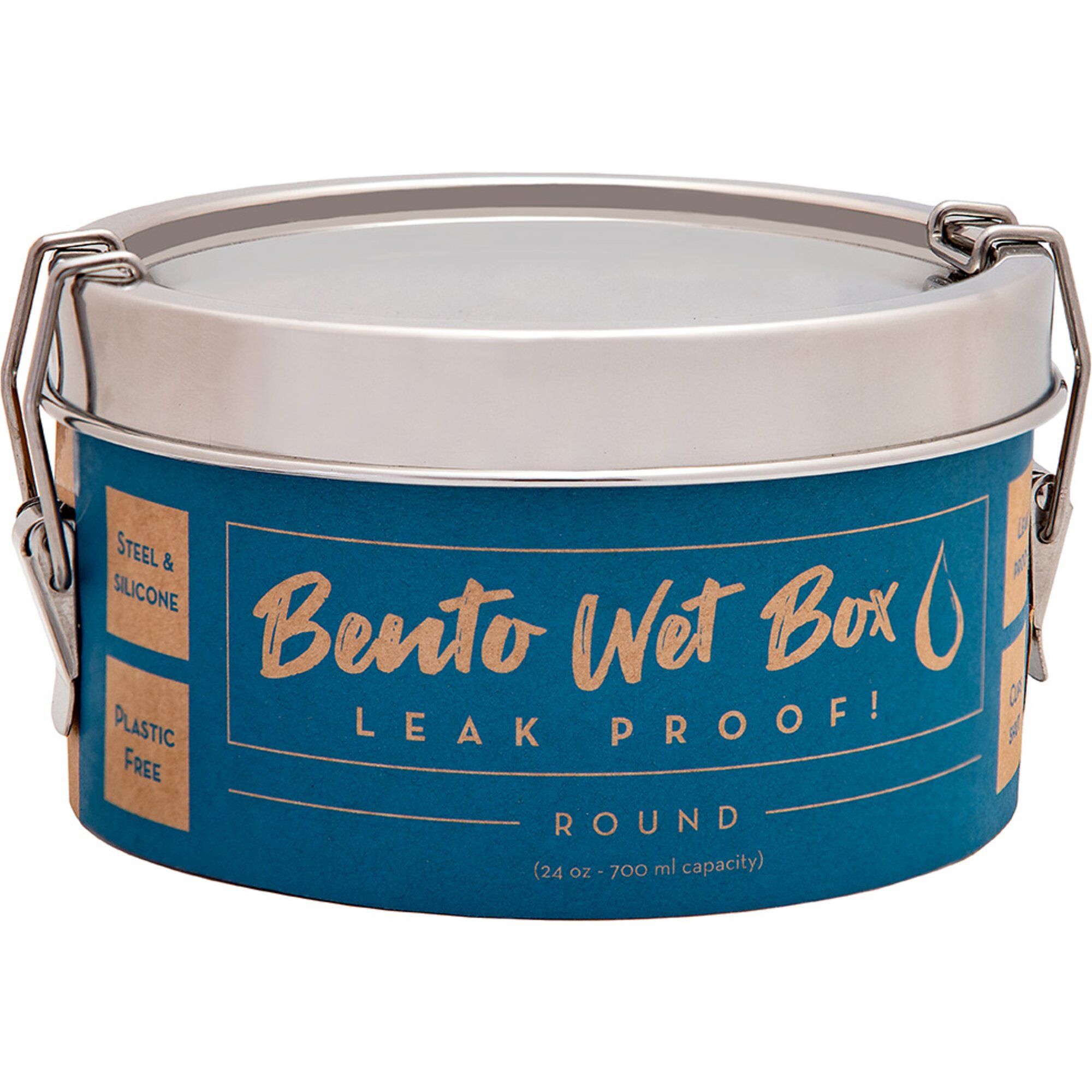 Eco Lunchbox Bento Wet Box Madkasse Rund