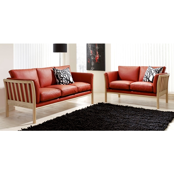 Erling Christensen Møbler Betina Sofa     Personers Lædersofa : Erling Christensen Møbler  : Erling Christensen Møbler