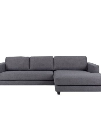Erling Christensen Møbler Maine     Pers  Sofa Med   Chaiselong Grå Højrevendt : Erling Christensen Møbler  : Erling Christensen Møbler