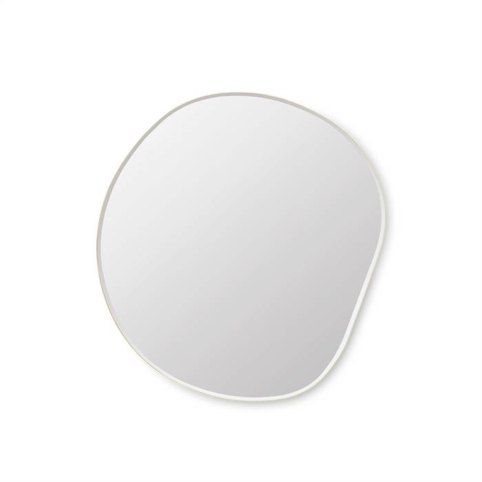 Ferm Living Pond Mirror    Dark Chrome  : Erling Christensen Møbler