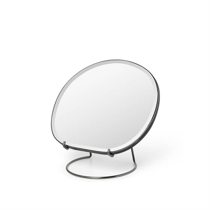Ferm Living Pond Table Mirror Dark Chrome  : Erling Christensen Møbler