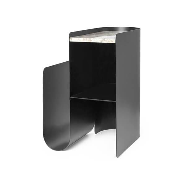 Ferm Living Vault Side Table Black  : Erling Christensen Møbler