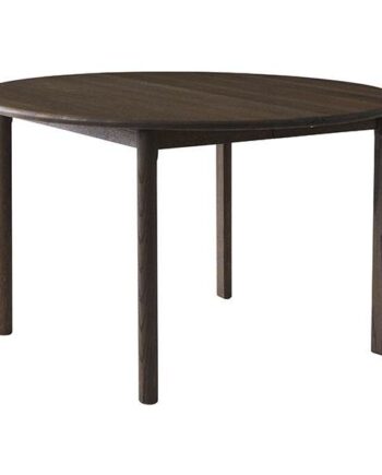Findahl By Hammel Noor Spisebord    Udtræk  ø120 Cm Massiv Eg Sæbebehandlet  : Erling Christensen Møbler