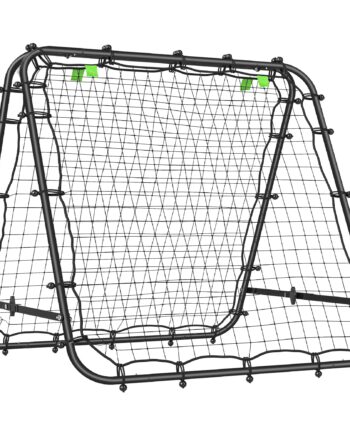Fodboldmål  Justerbart  Foldbart  Metalramme  100   95 Cm  Sort