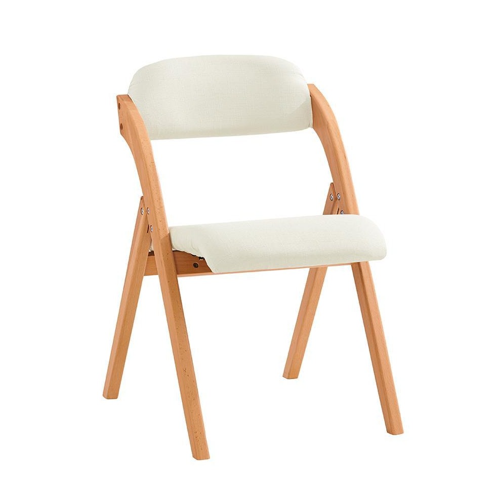 Foldestol   Spisebordsstol   Træ Og Stof  L47 Cm B60 Cm H77 Cm